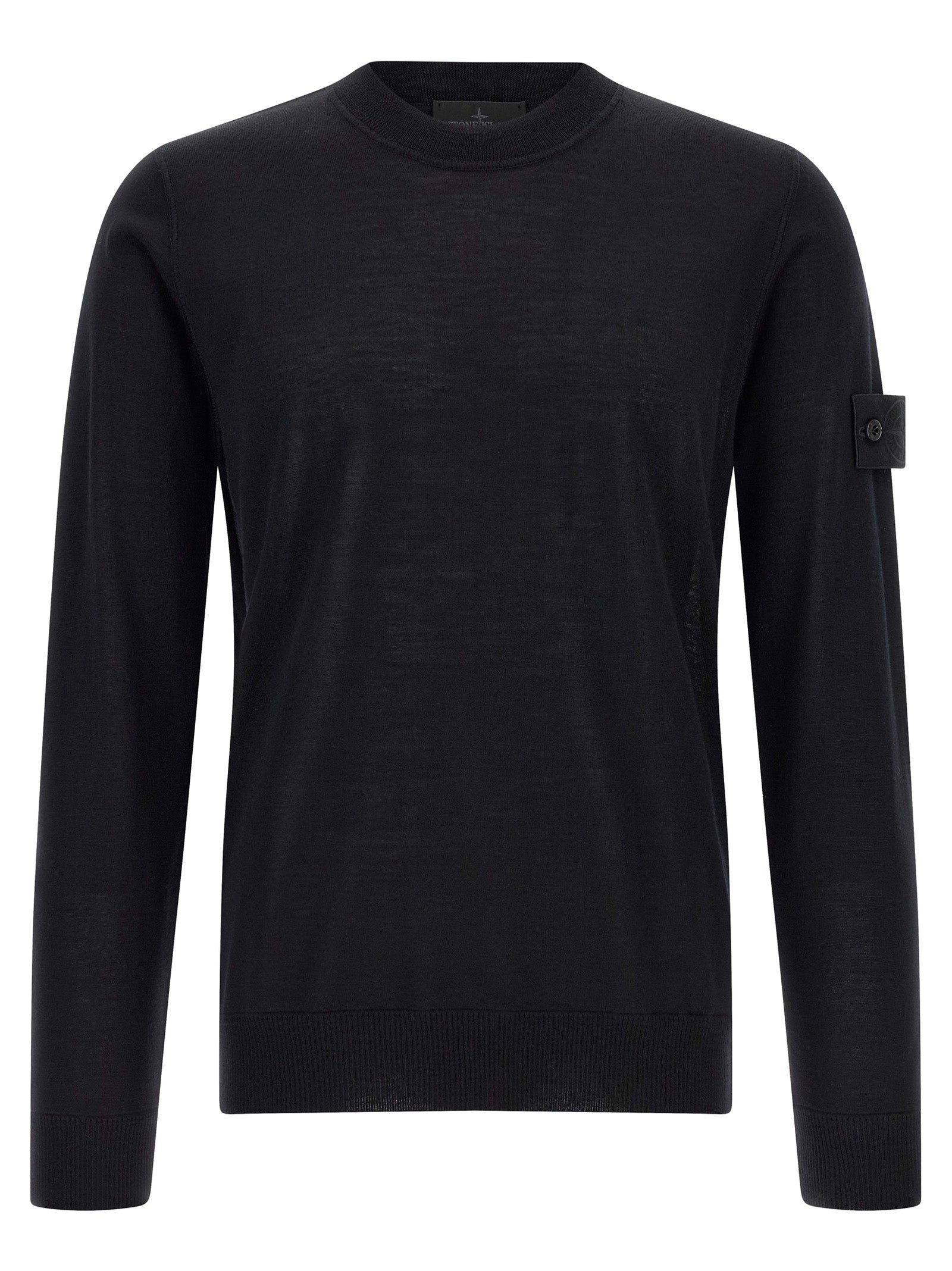 Black Virgin Wool Cardigan