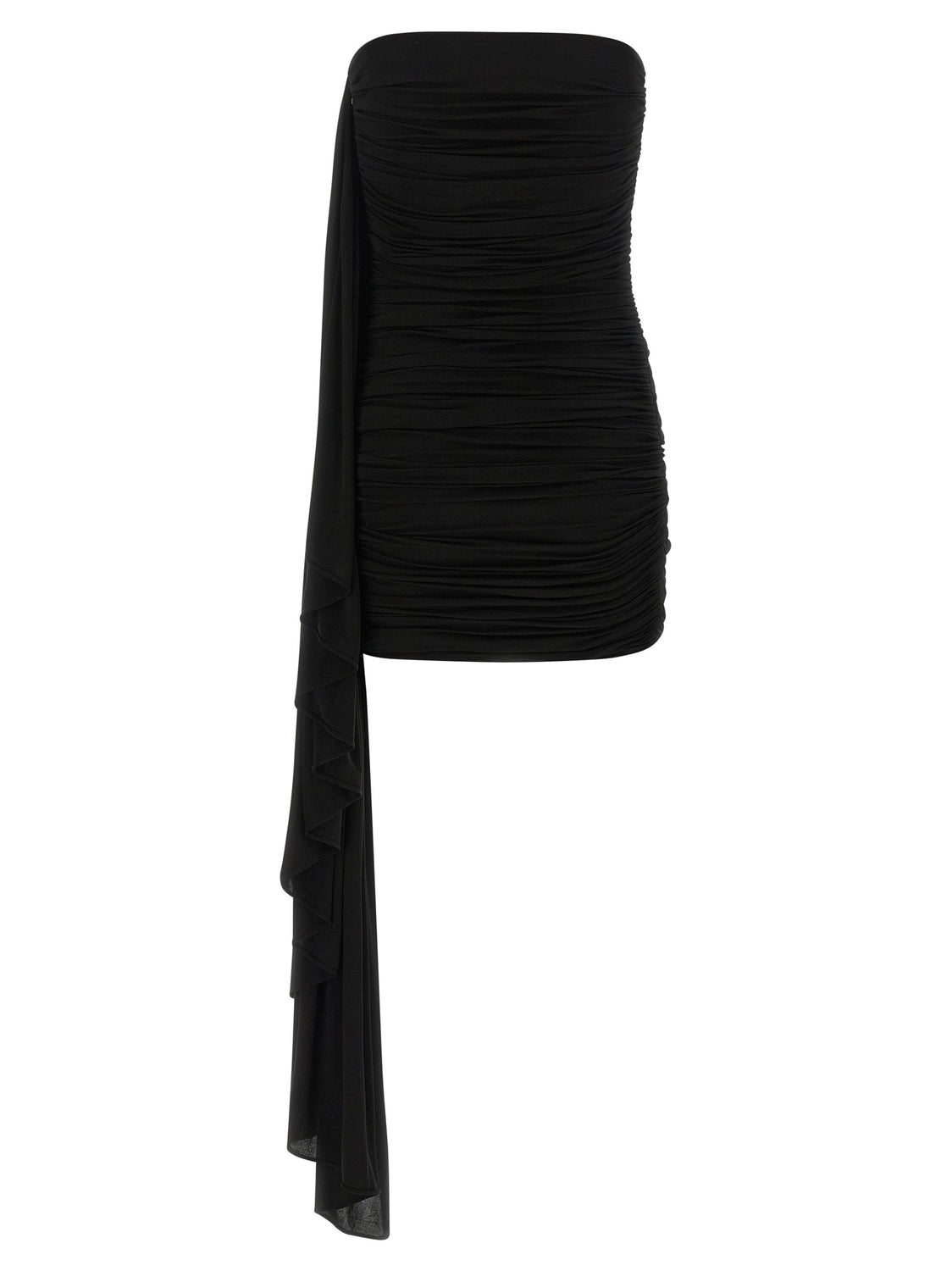 Black Copper Short Dress