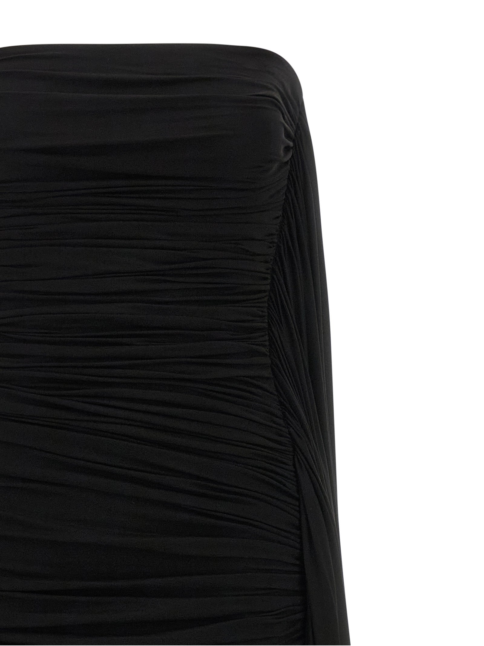 Black Copper Short Dress
