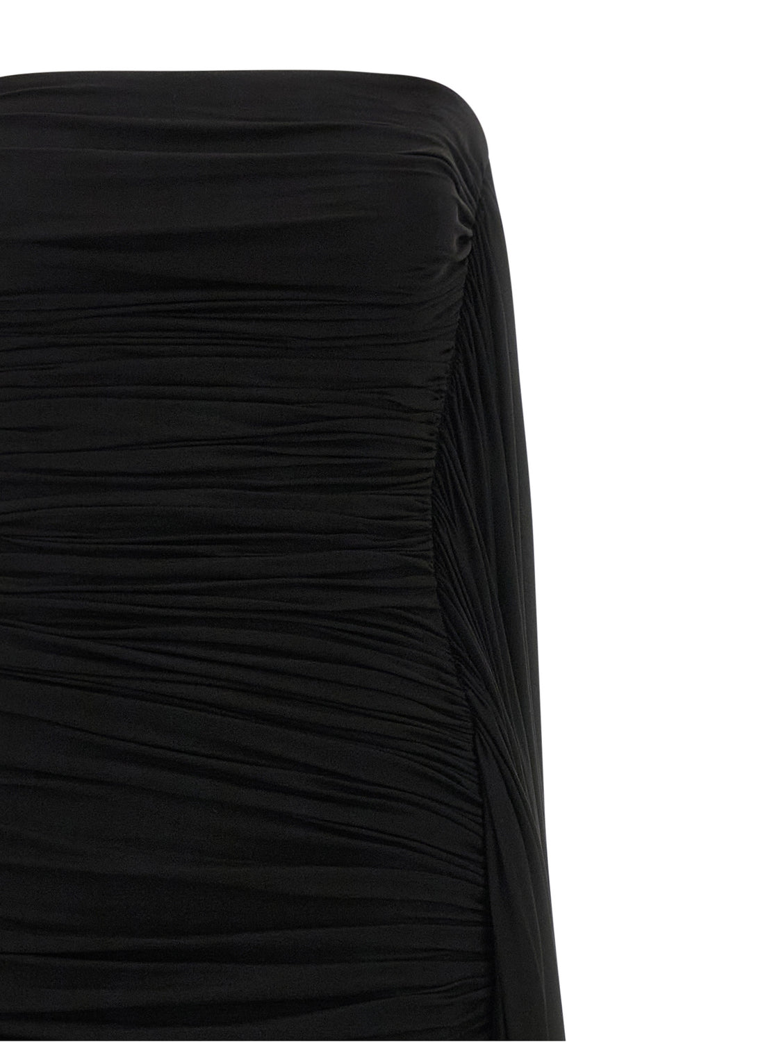 Black Copper Short Dress
