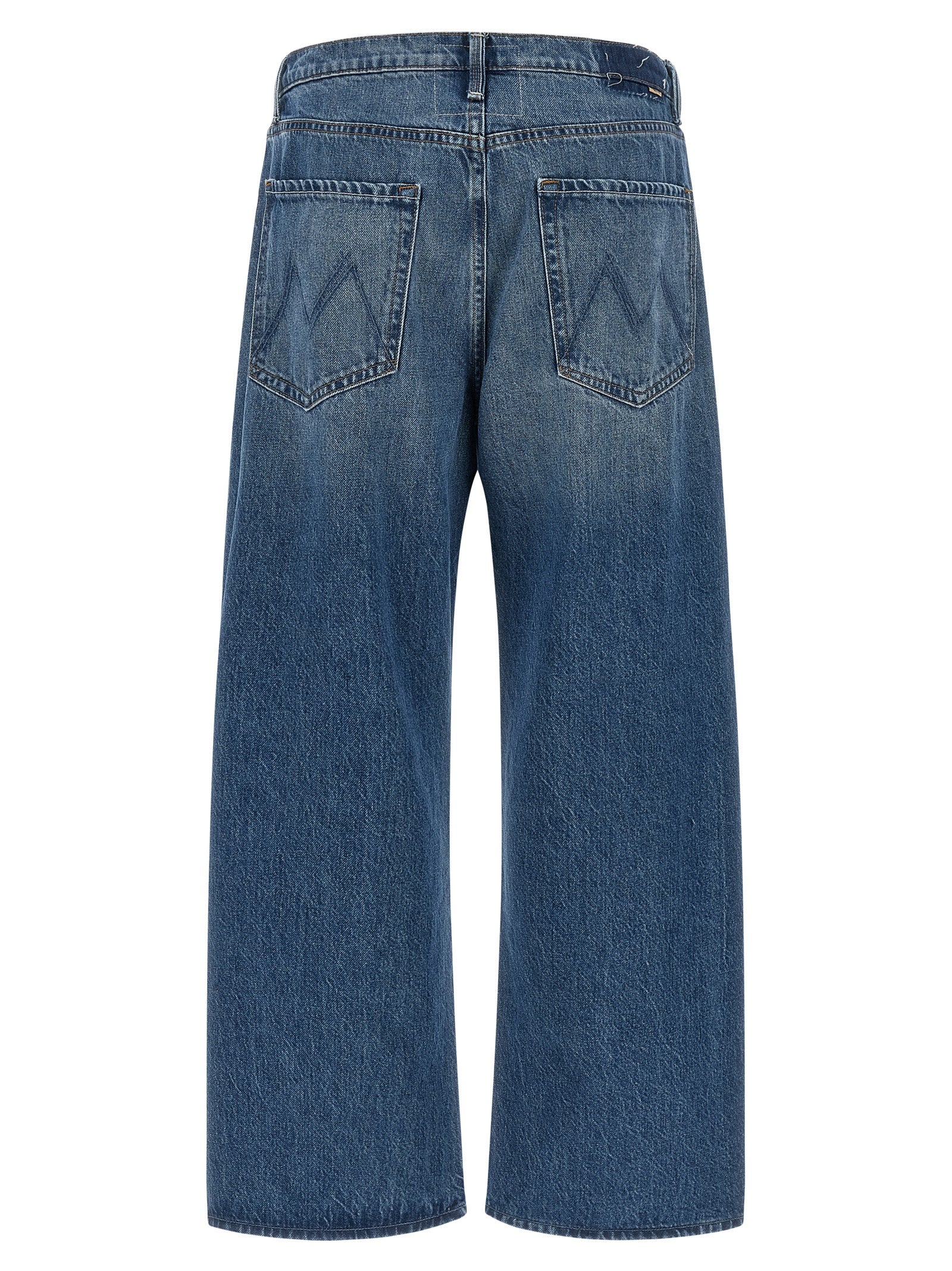 Blue Cotton Relaxed Fit Jeans