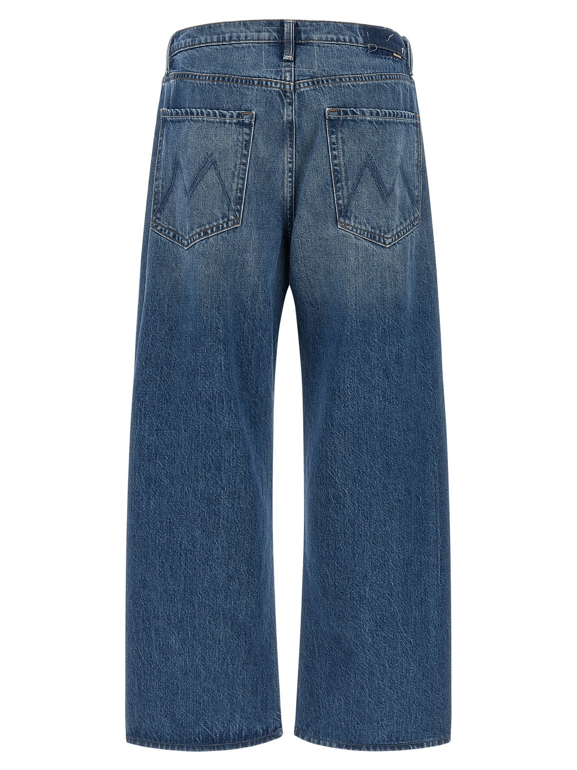 Blue Cotton Relaxed Fit Jeans