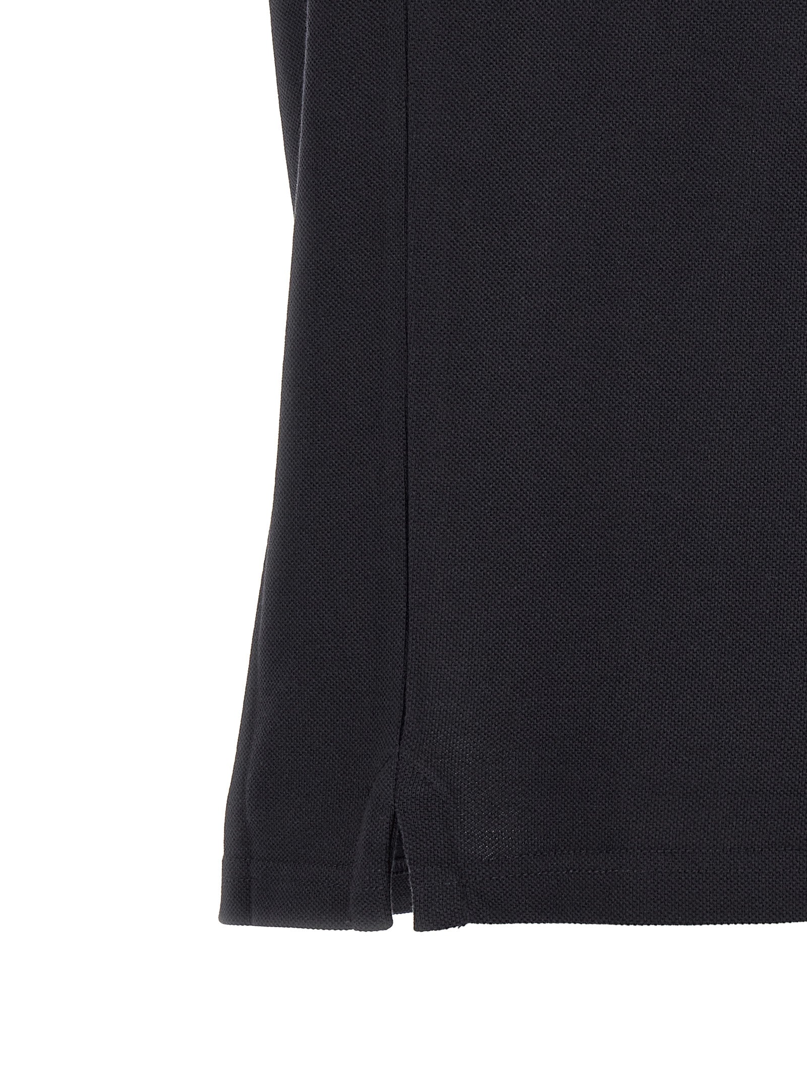 Blue Cotton Polo Shirt
