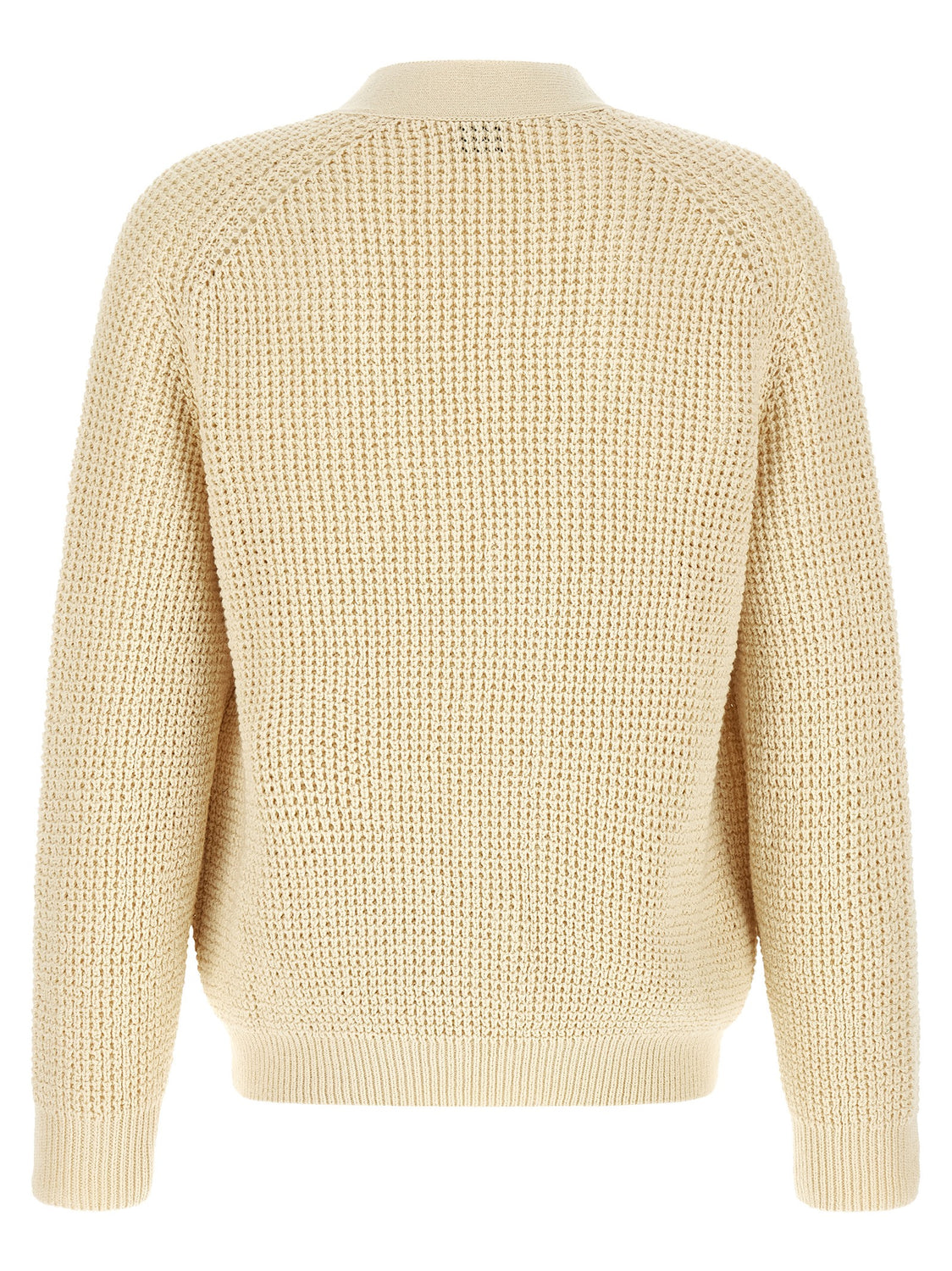 Beige Cotton Cardigan