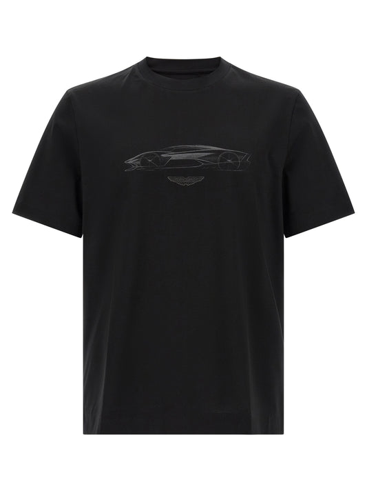 Black Cotton T-Shirt