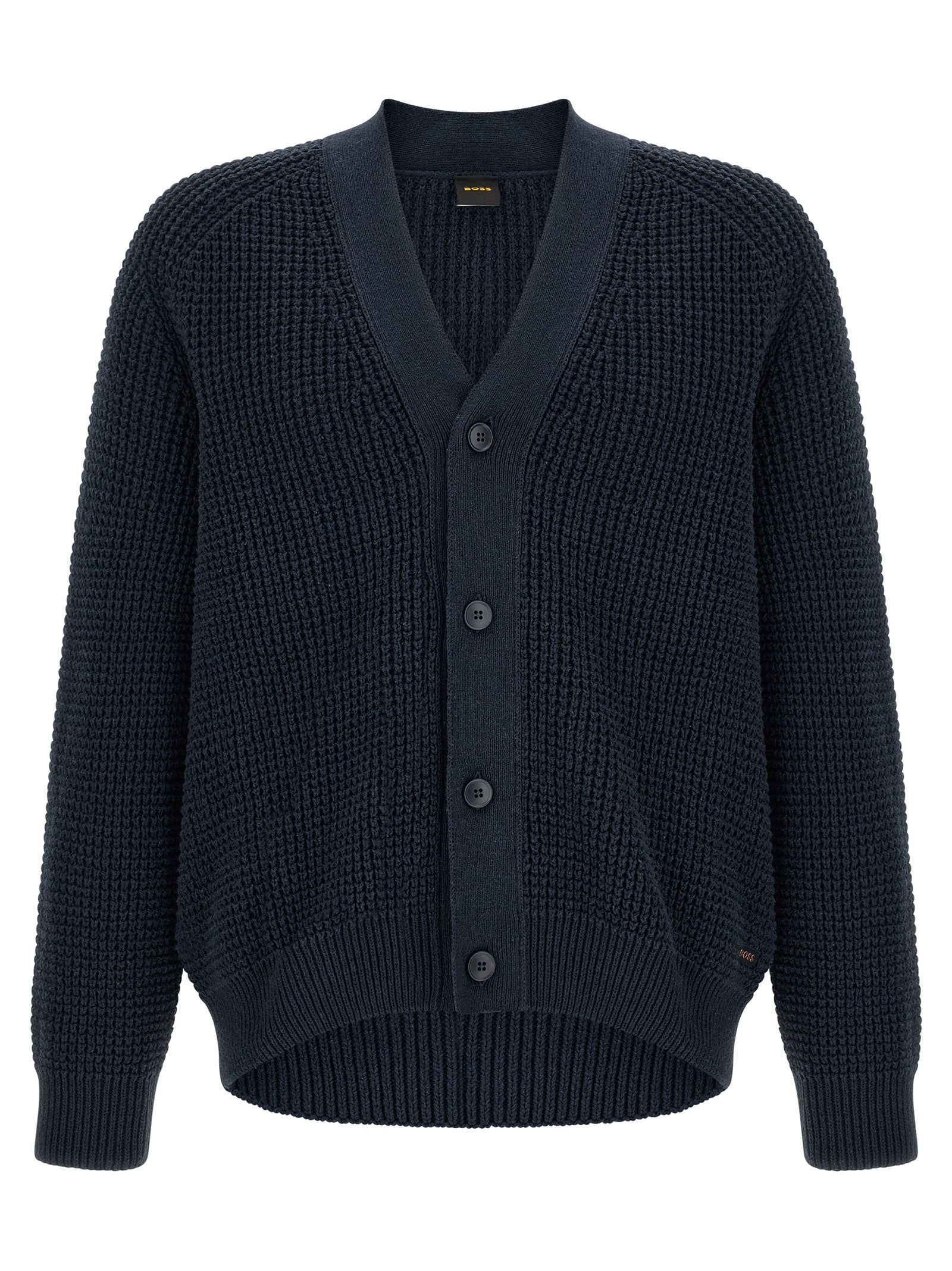 Blue Cotton Cardigan