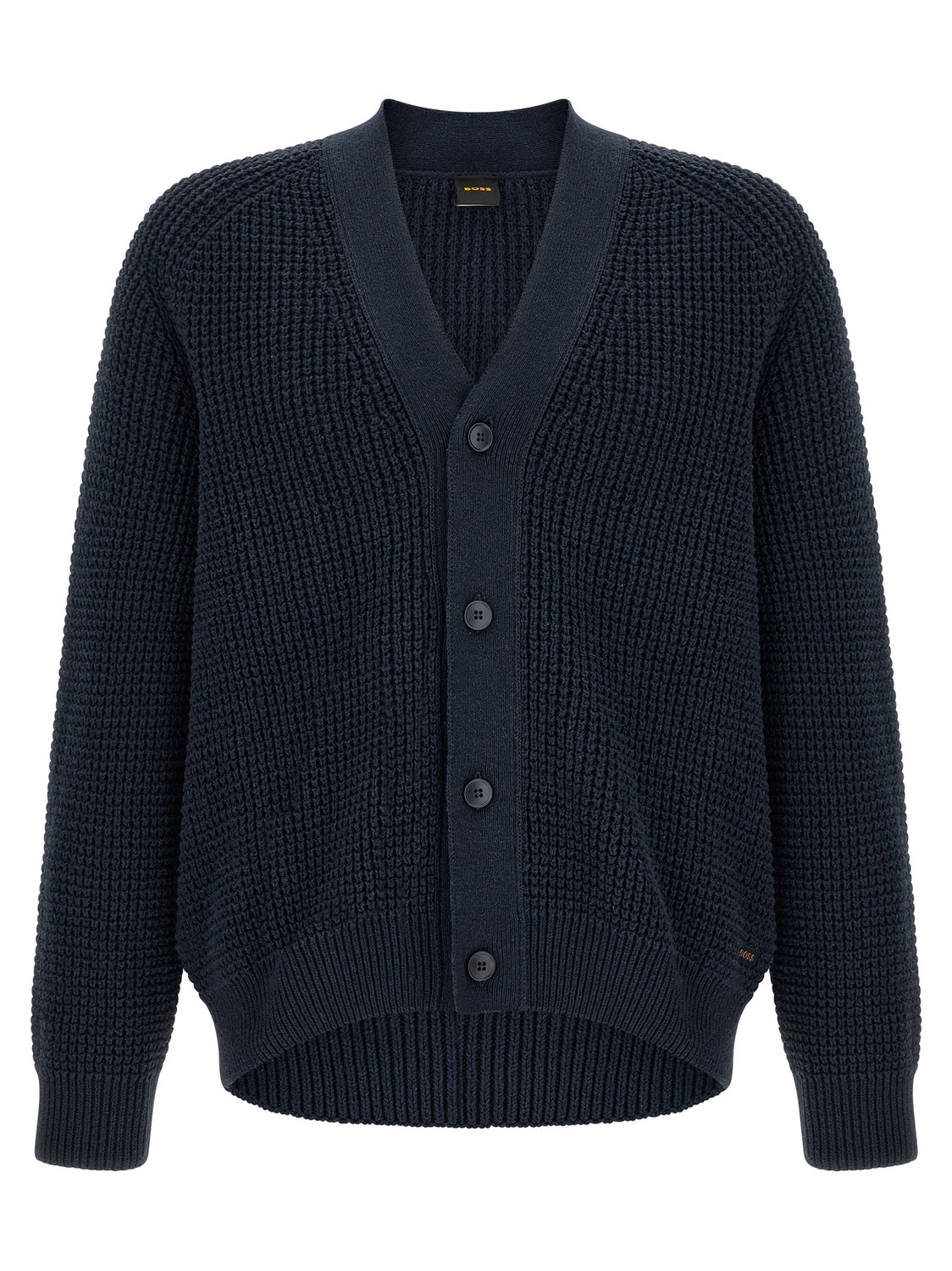 Blue Cotton Cardigan