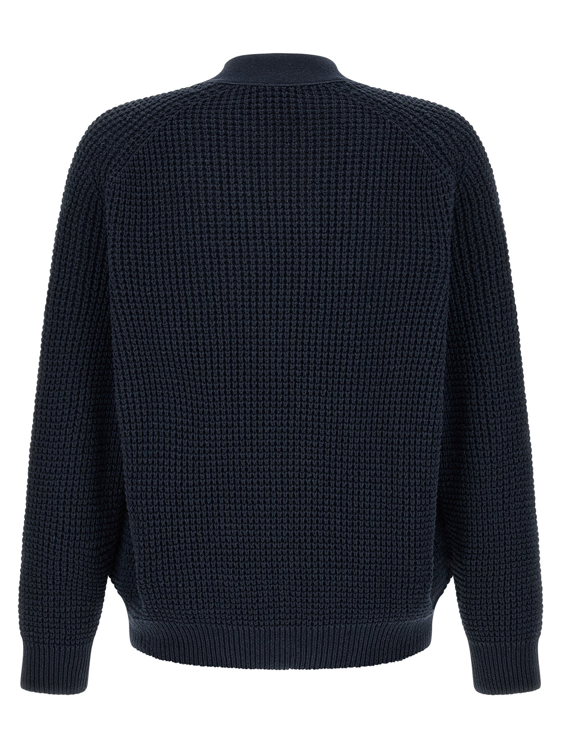 Blue Cotton Cardigan