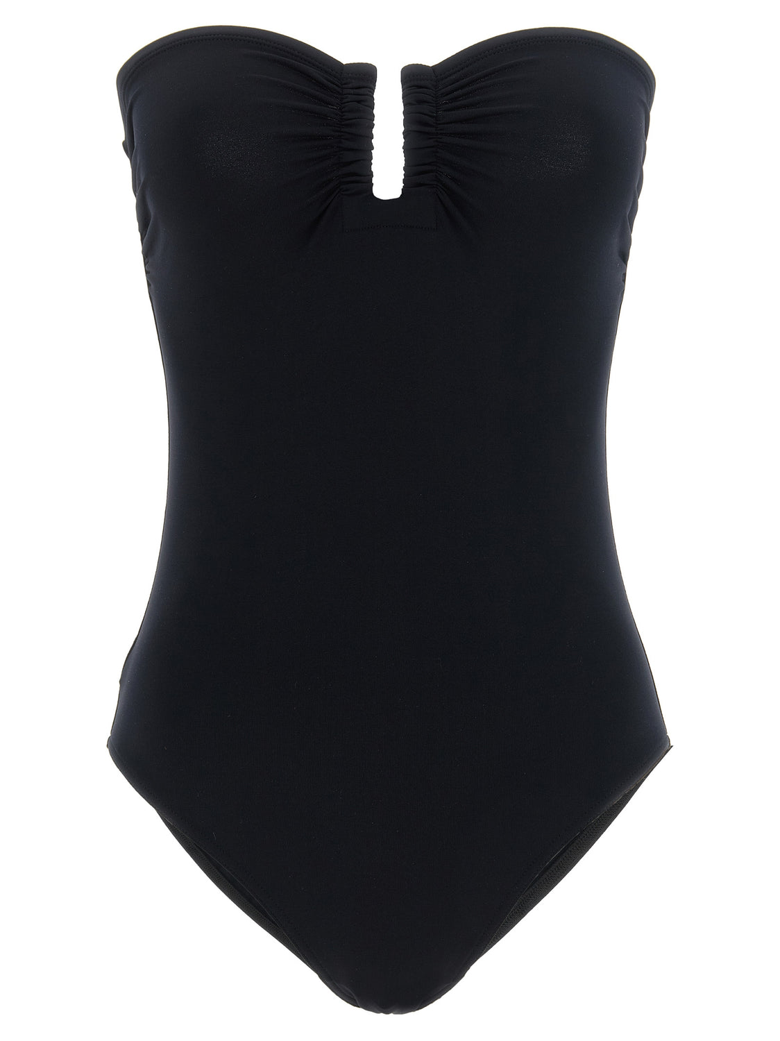 Black Polyamide One-Piece Swimsuit