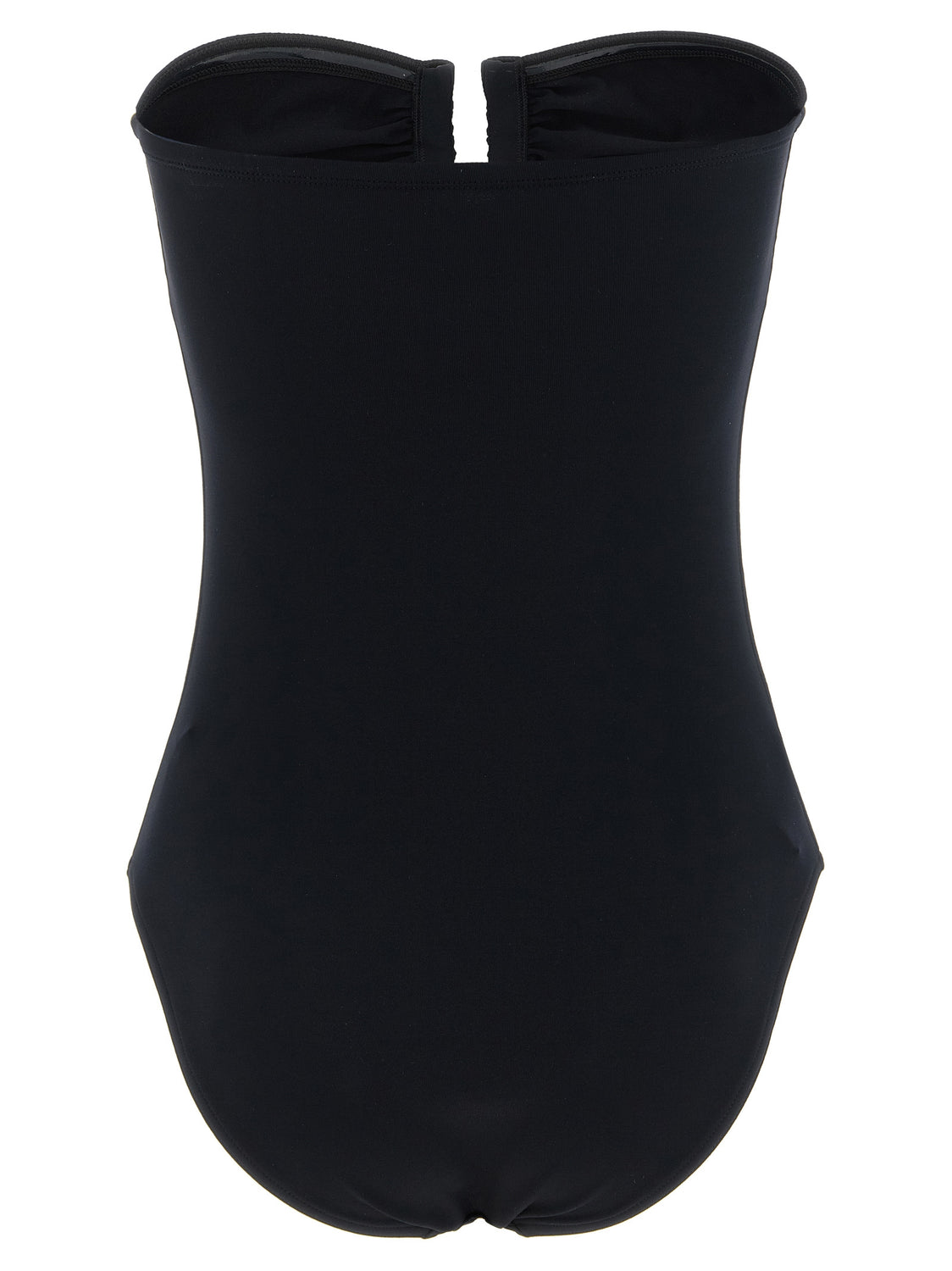 Black Polyamide One-Piece Swimsuit
