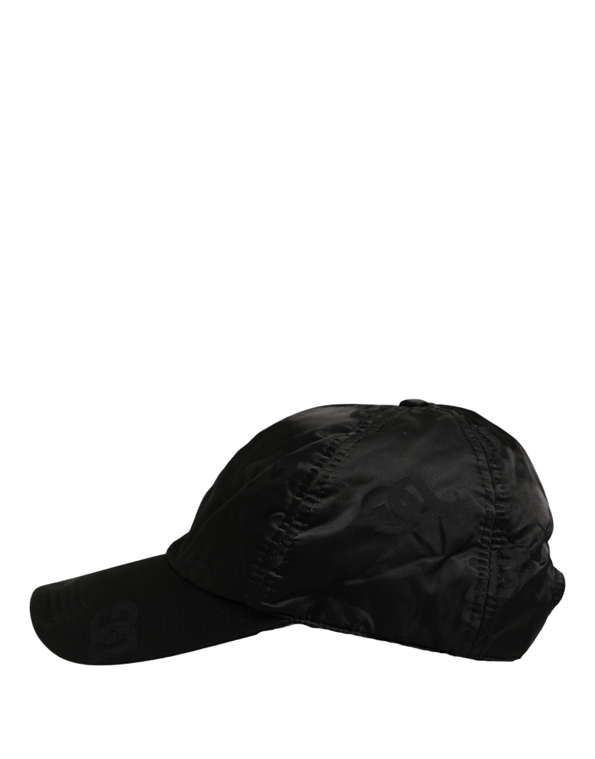 Men Black DG Monogram Baseball Capello Hat