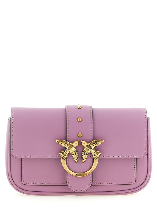 Multicolor Lambskin Crossbody Bag