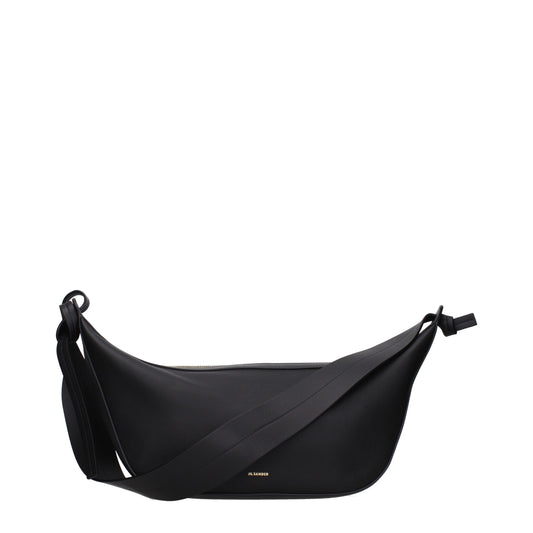 Black Leather Shoulder Bag