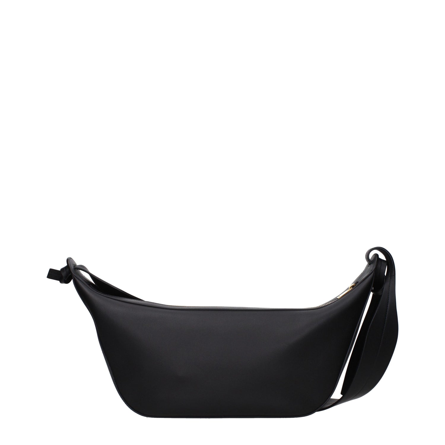 Black Leather Shoulder Bag