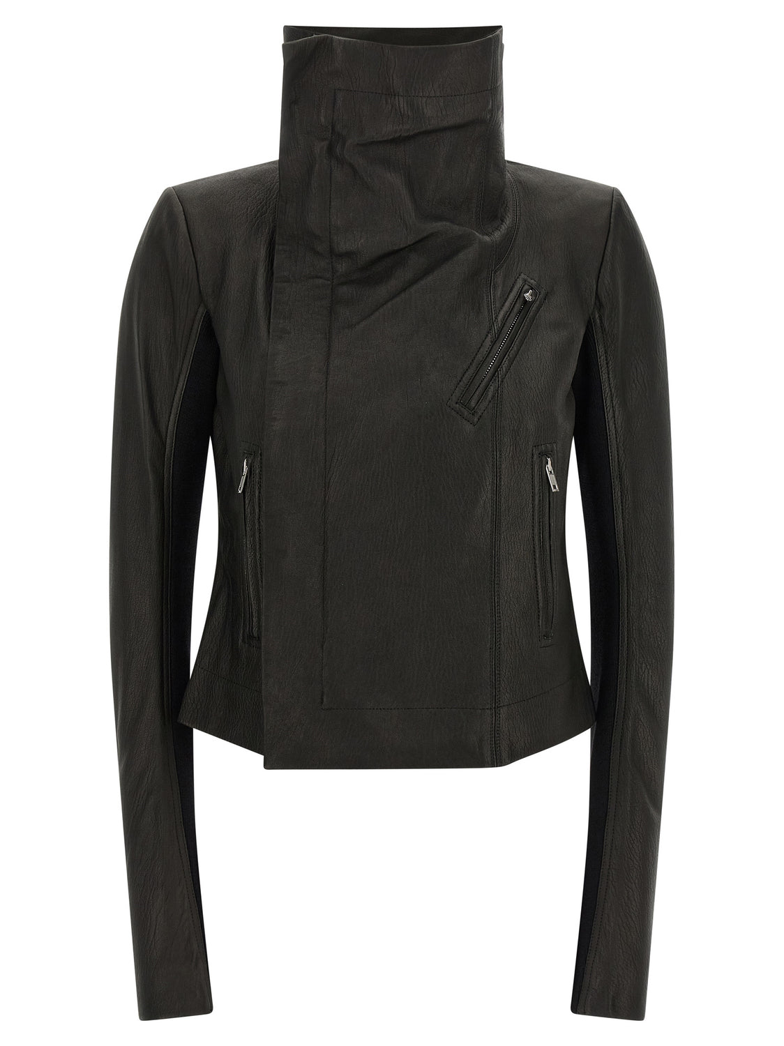 Black Lamb Leather Leather Jacket