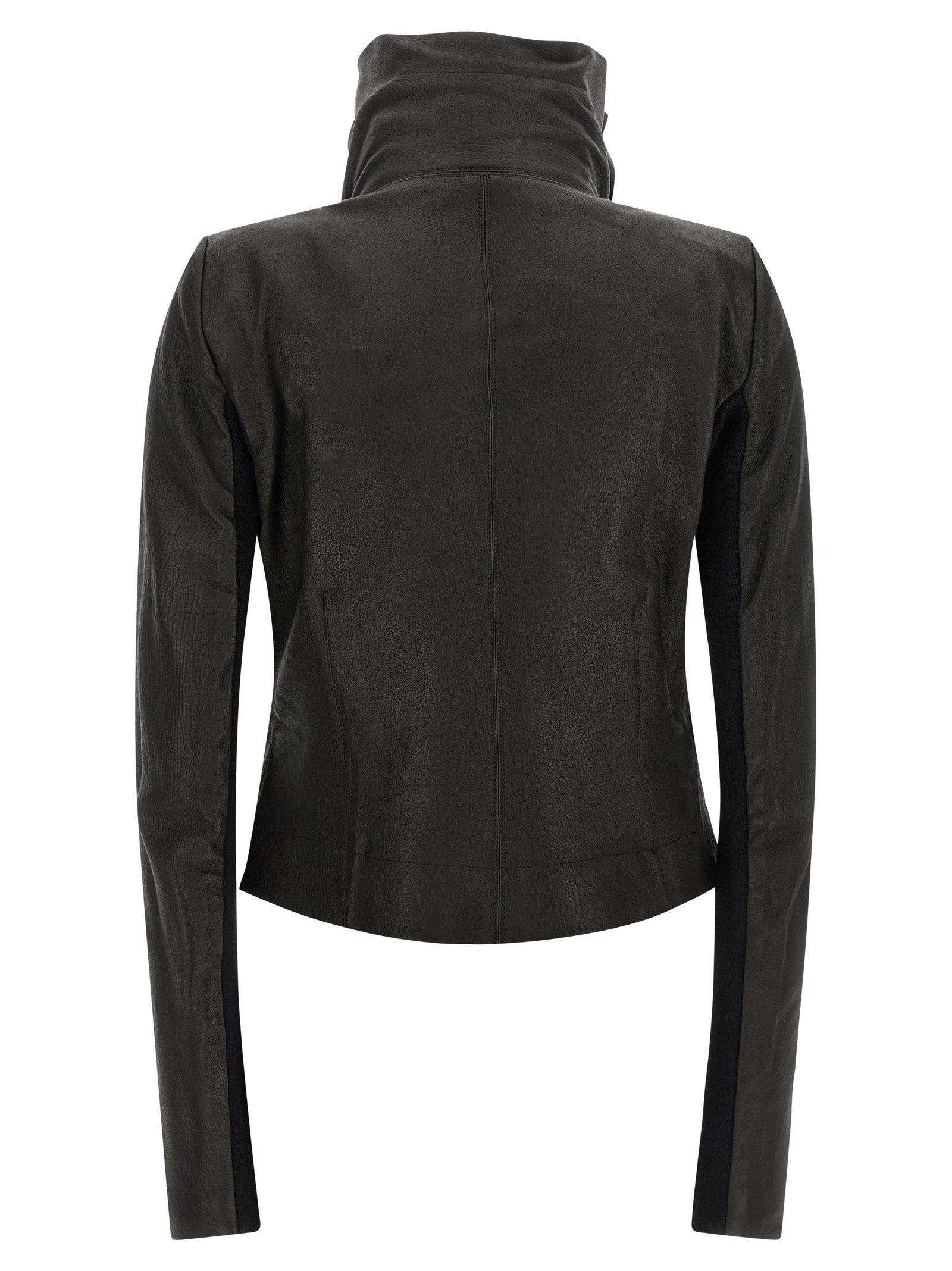 Black Lamb Leather Leather Jacket