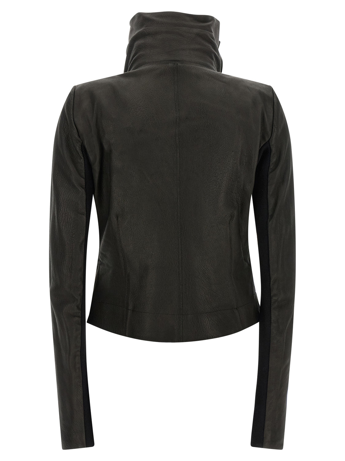 Black Lamb Leather Leather Jacket