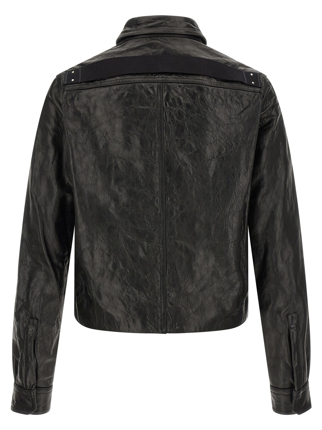 Black Lamb Leather Leather Jacket