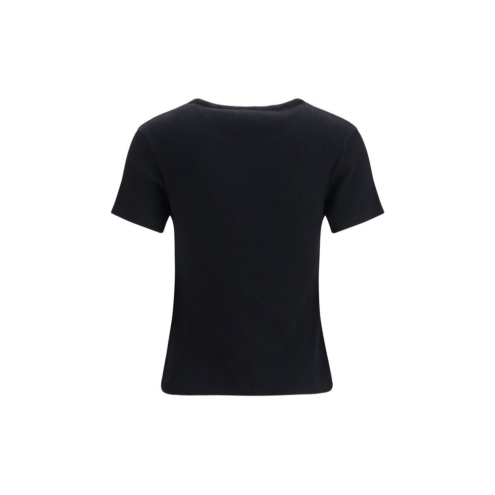 Black Cotton T-Shirt