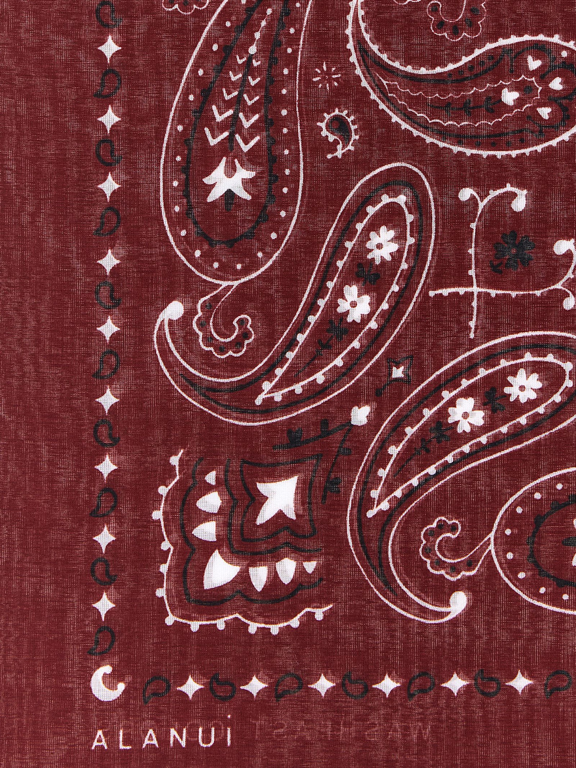 Bordeaux Cotton Scarf