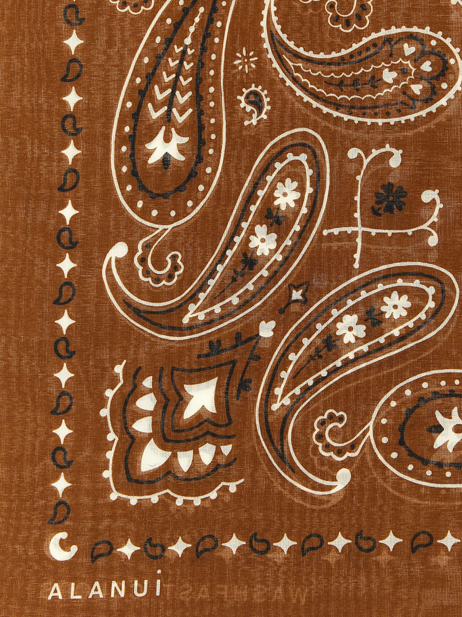 Brown Cotton Foulard