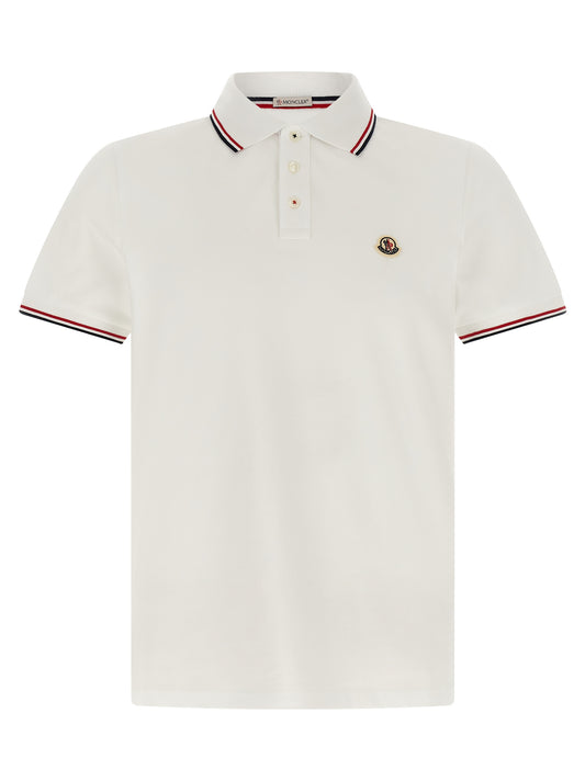 White Cotton Polo Shirt