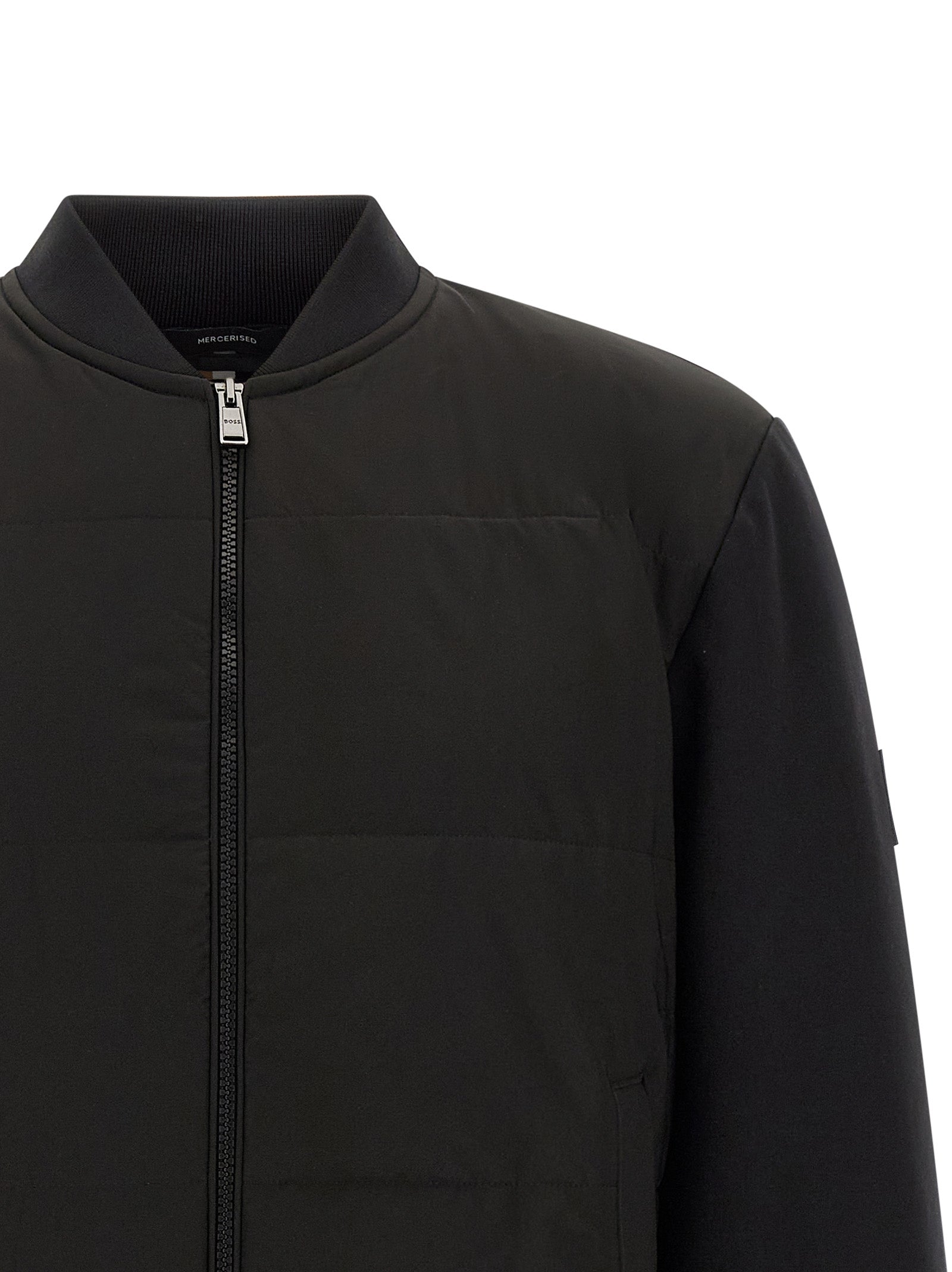Black Cotton Sweatshirt