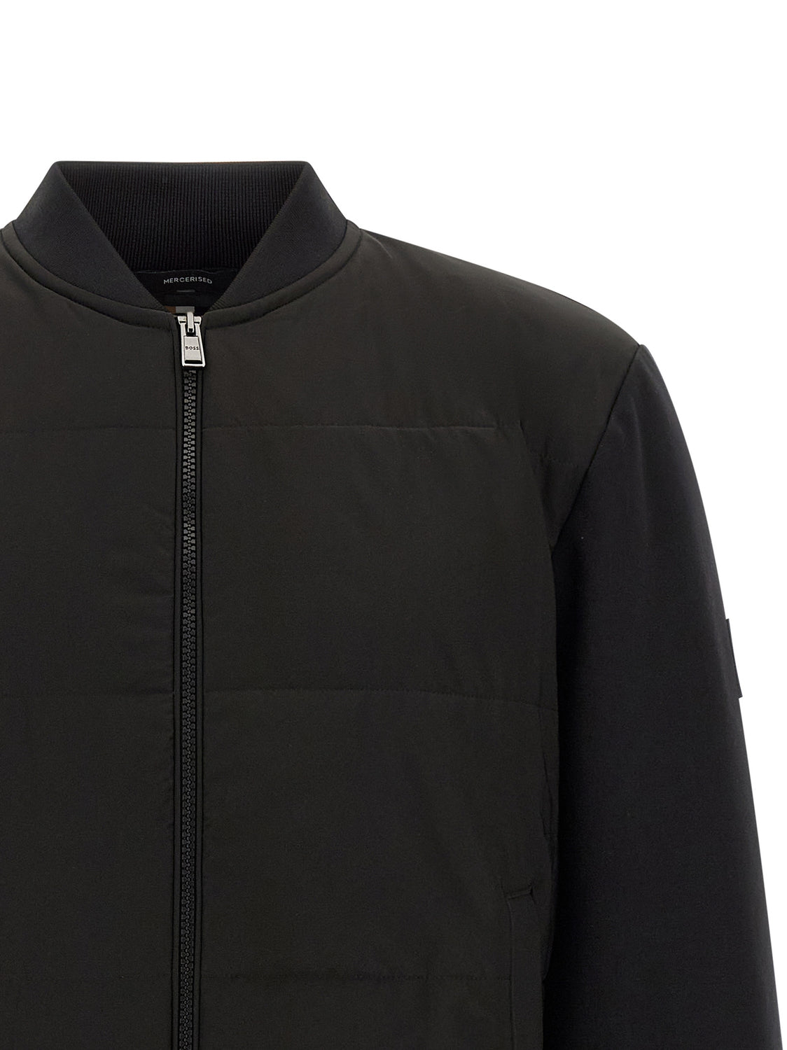Black Cotton Sweatshirt