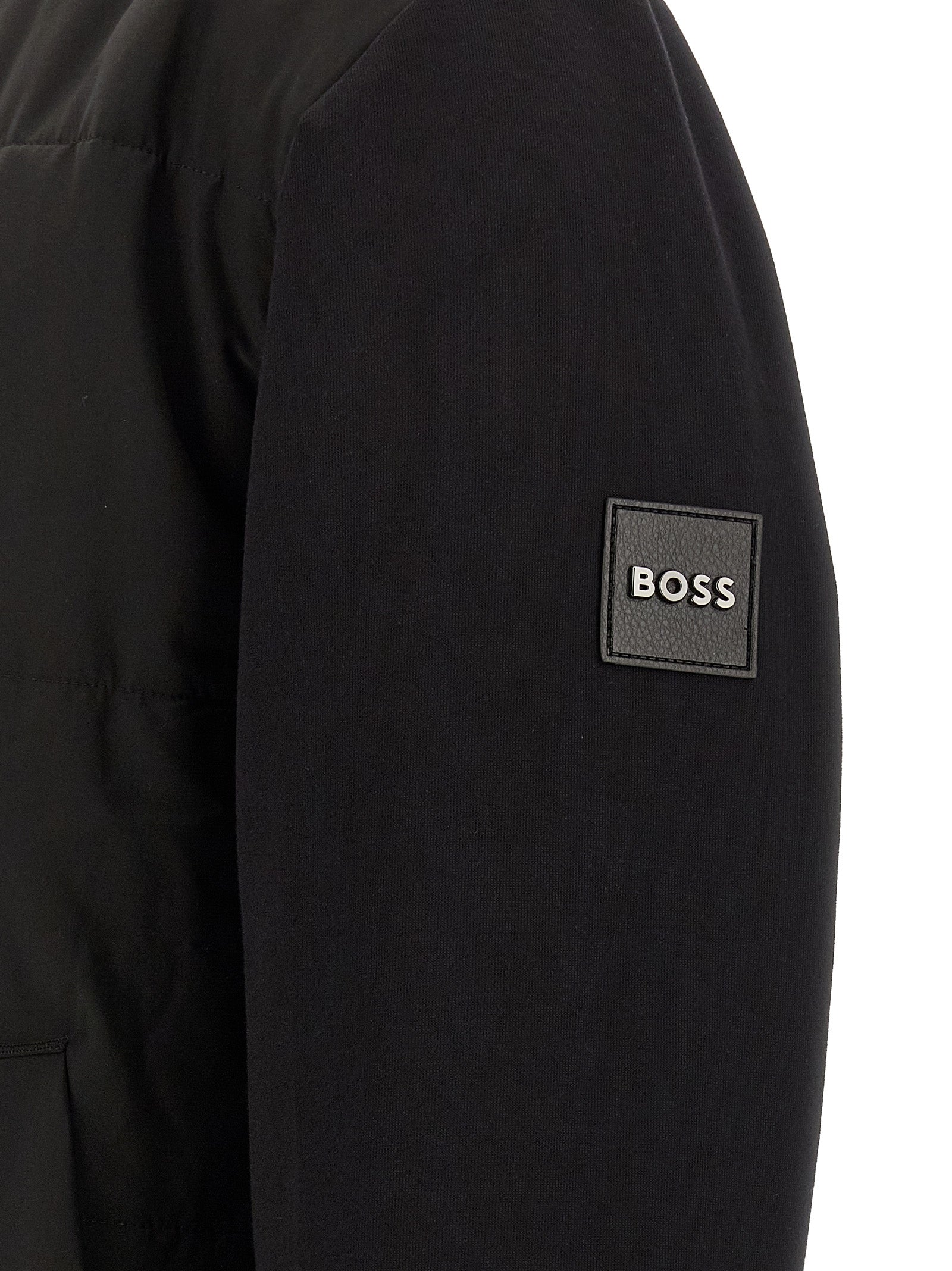 Black Cotton Sweatshirt