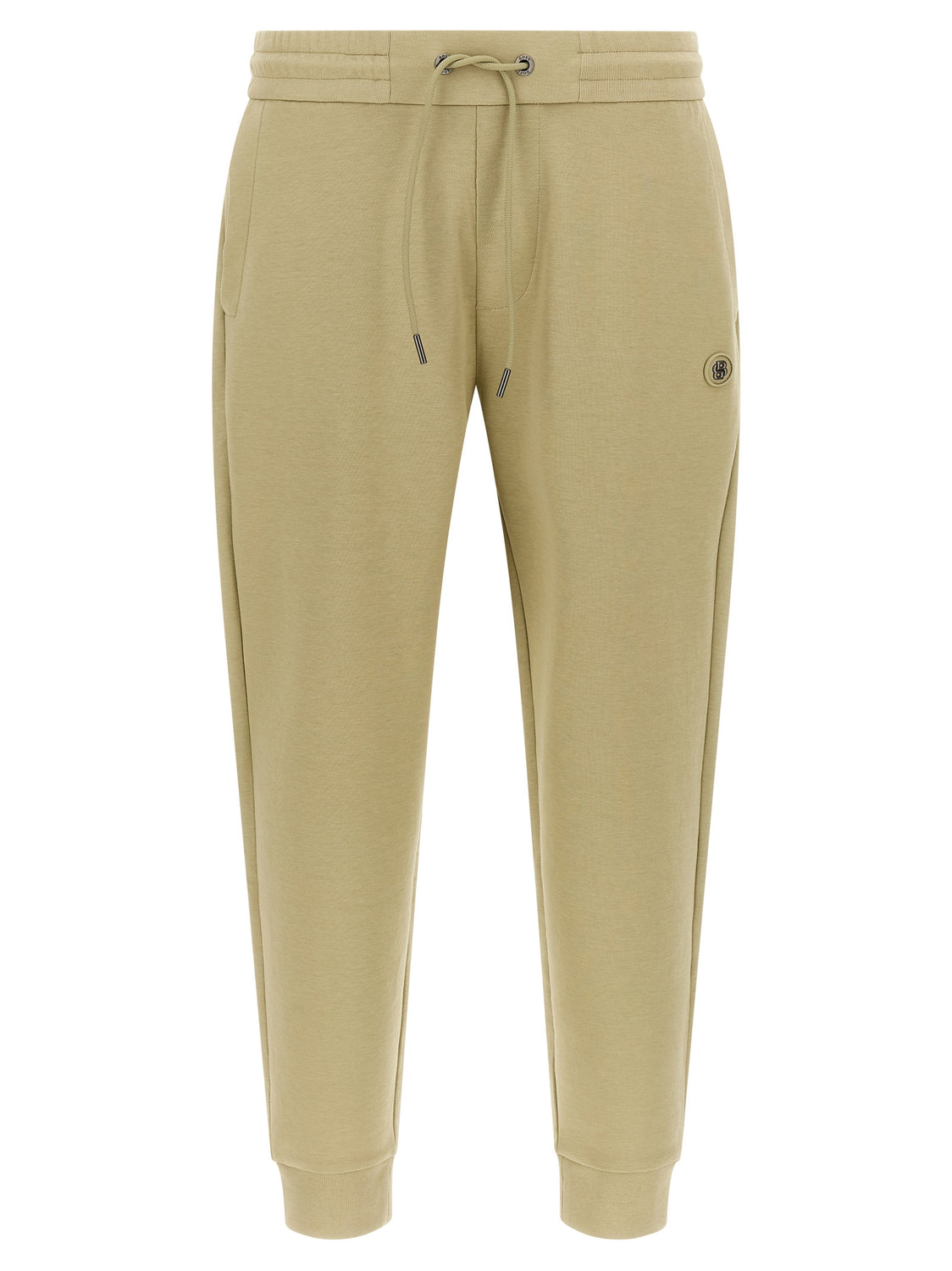 Beige Cotton Joggers (Workout Pants)