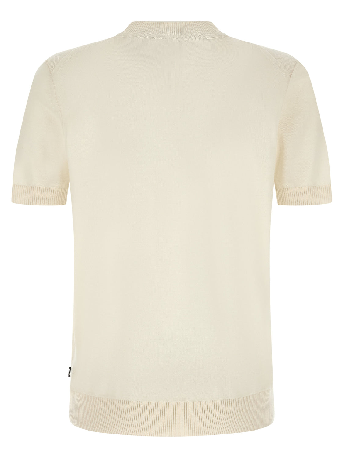 White Virgin Wool T-Shirt