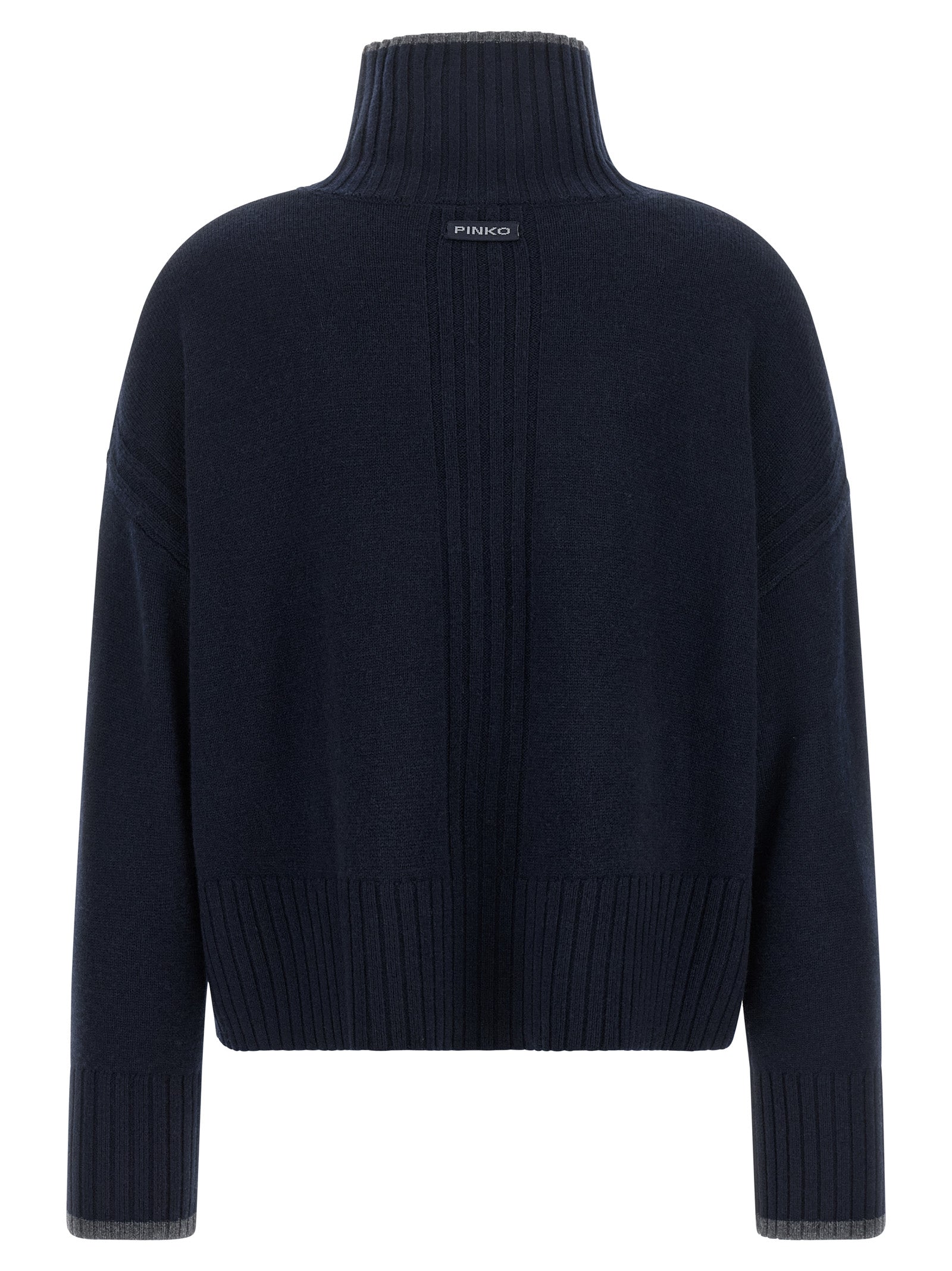 Blue Wool Cardigan