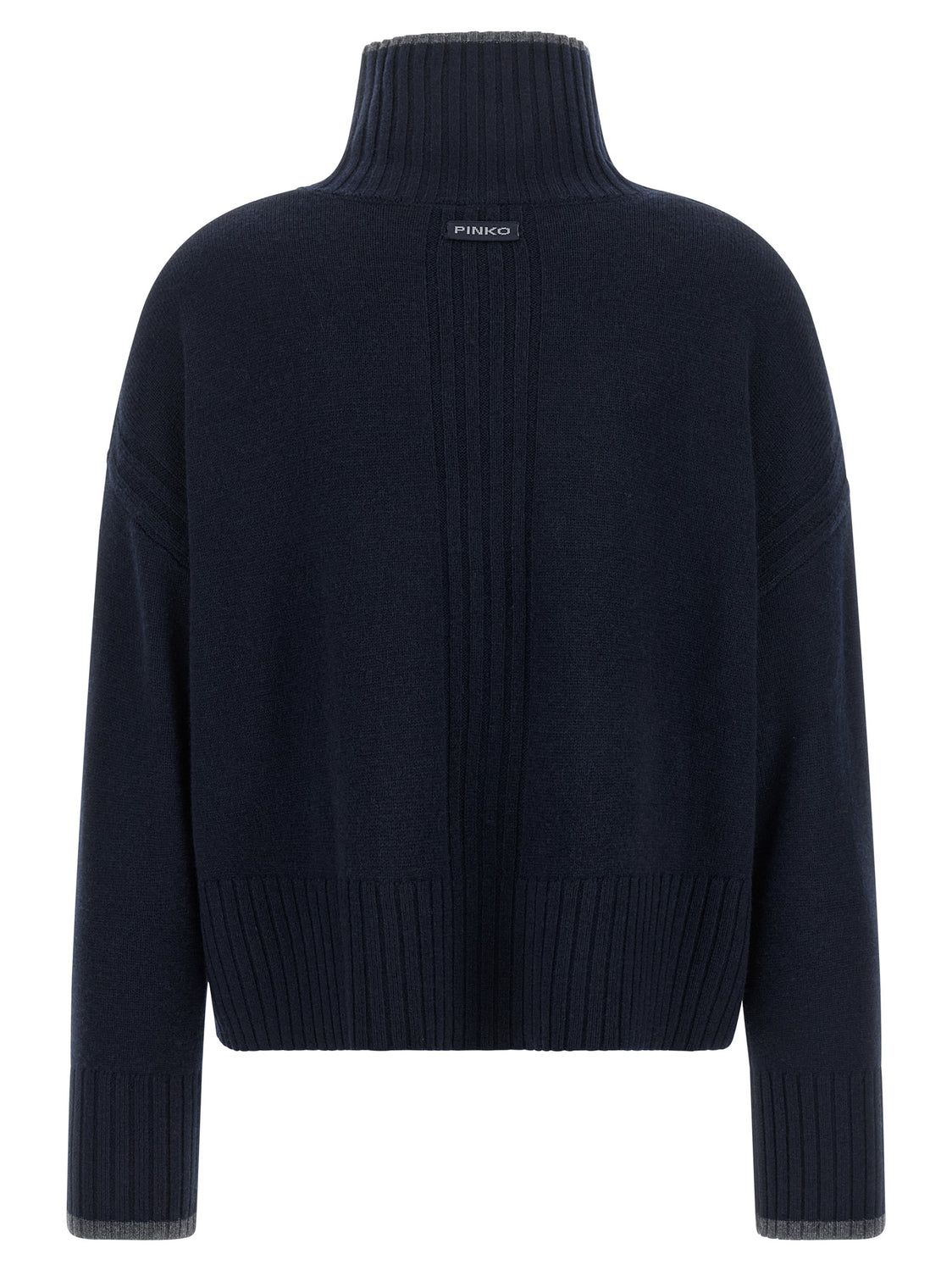 Blue Wool Cardigan