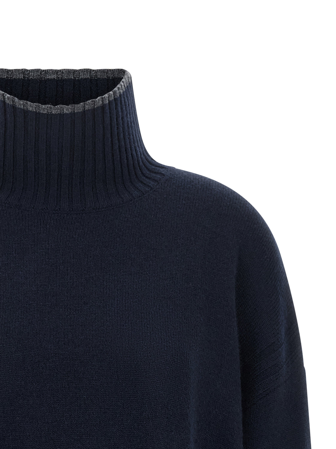 Blue Wool Cardigan