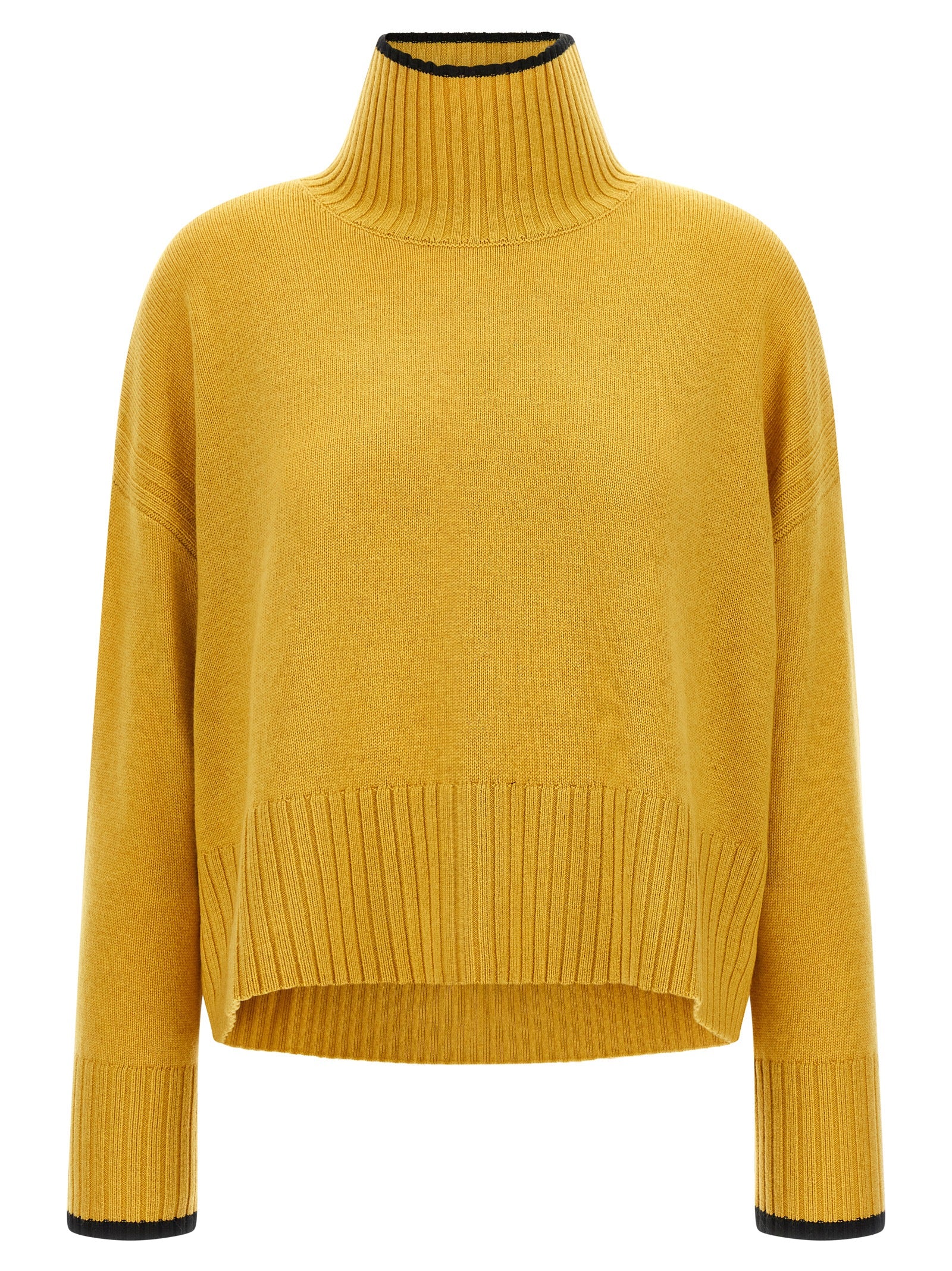 Bicolor Wool Cardigan