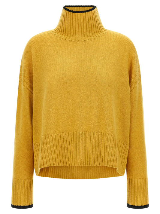 Bicolor Wool Cardigan