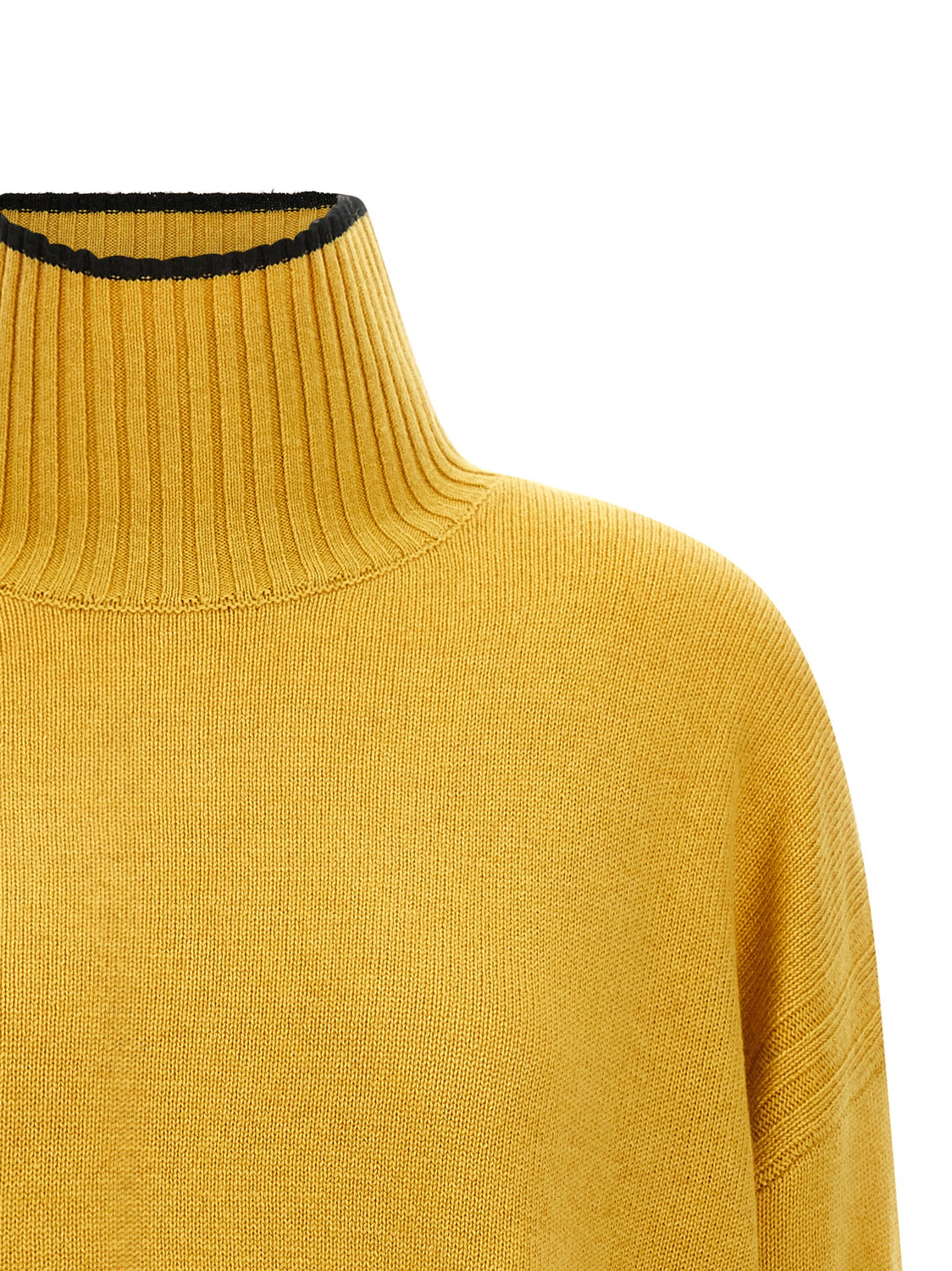 Bicolor Wool Cardigan