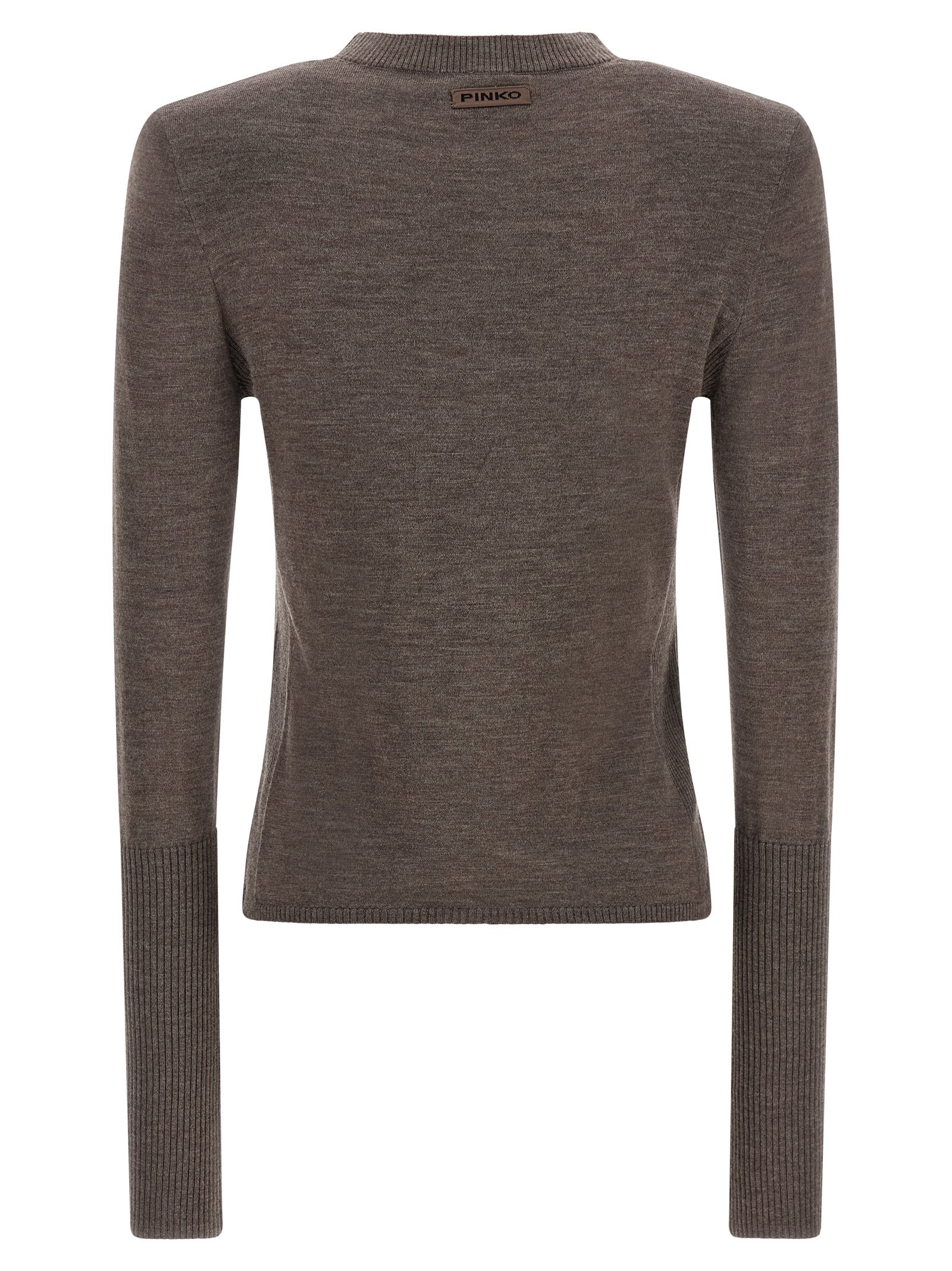 Brown Wool Cardigan