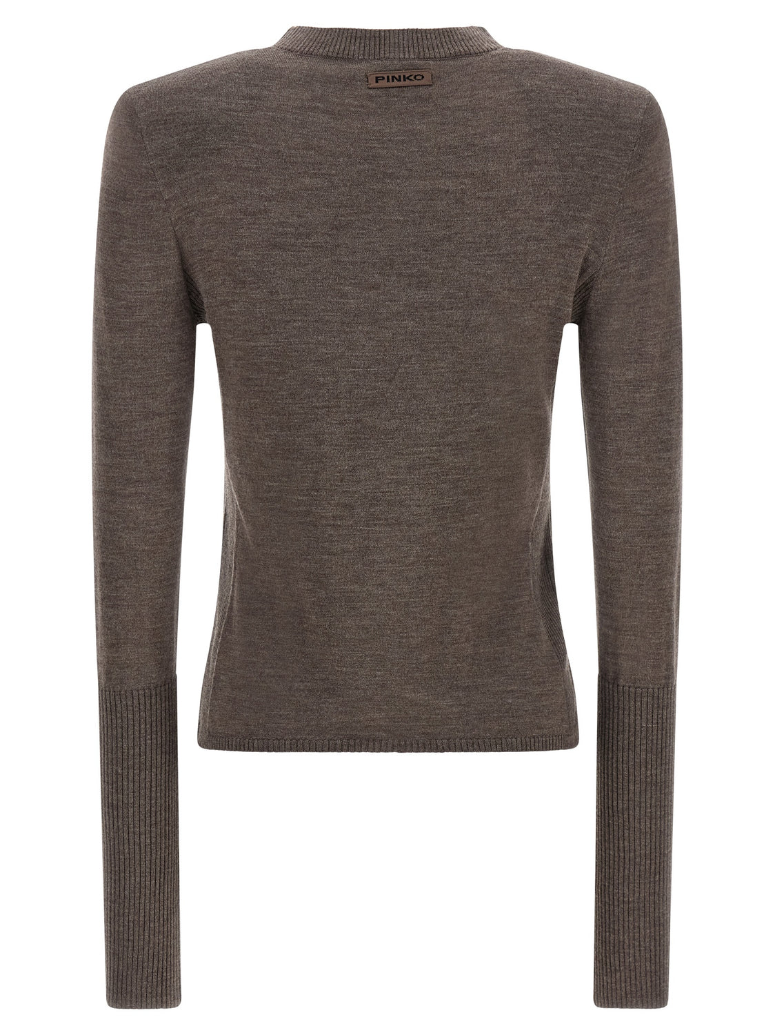 Brown Wool Cardigan