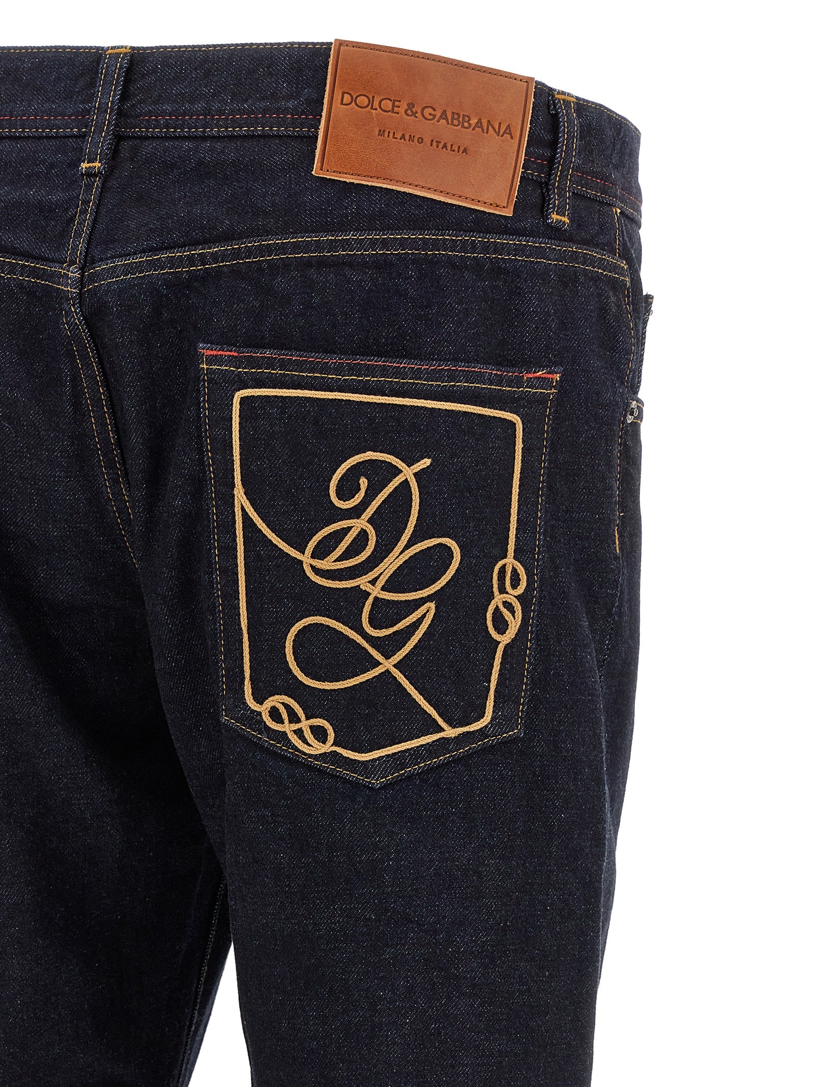 Blue Cotton Jeans Denim
