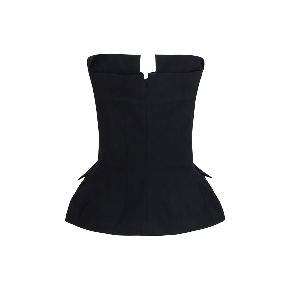 Black Silk Blouse