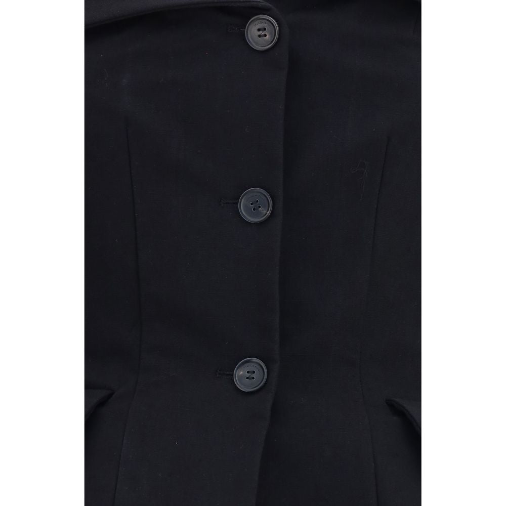 Black Silk Blouse