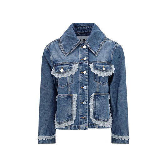 Blue Cotton Denim Jacket