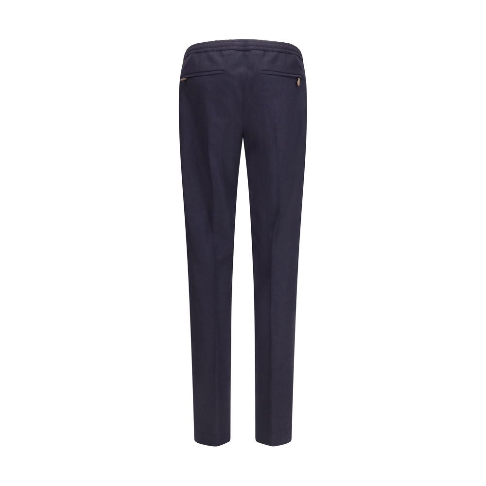 Blue Wool Oves Aries Casual Pants
