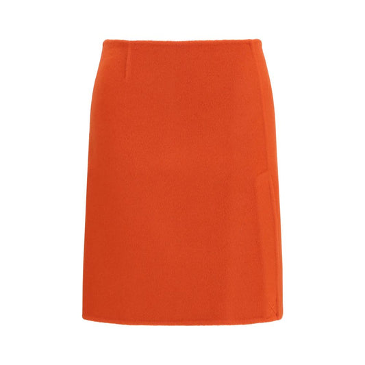 Multicolor Wool Oves Aries Mini Skirt