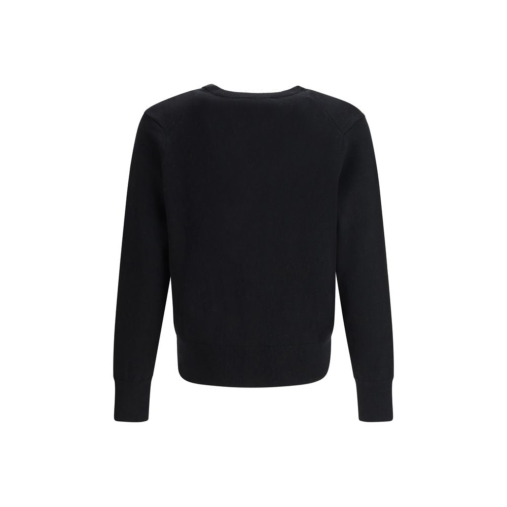 Black Wool Oves Aries Cardigan