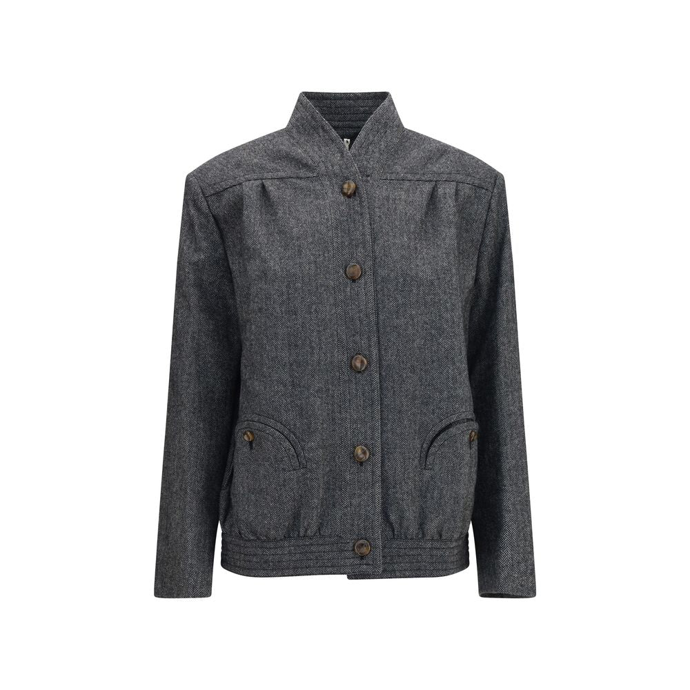 Gray Wool Oves Aries Shell Jacket