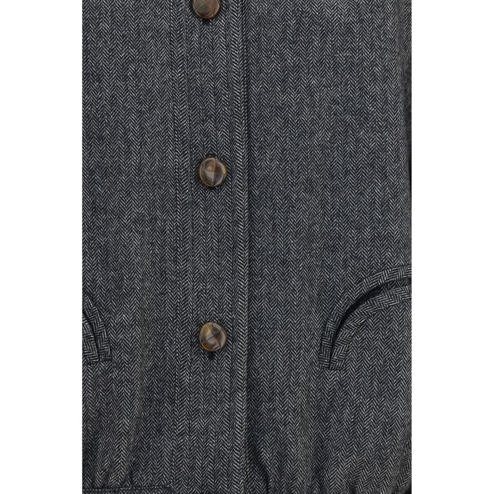 Gray Wool Oves Aries Shell Jacket