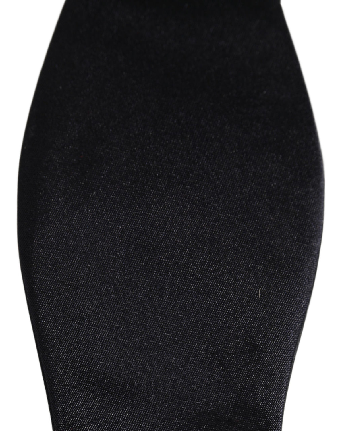 Men Black 100% Silk Adjustable Neck Papillon Bow Tie