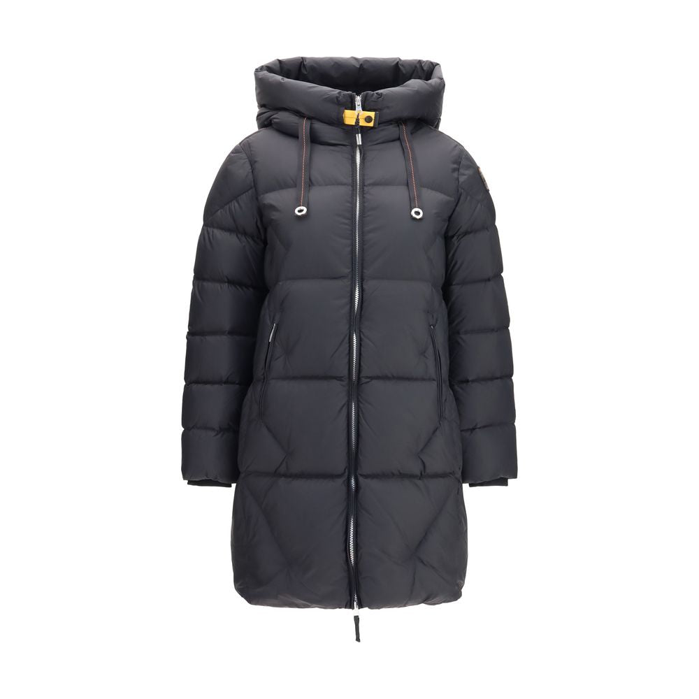 Black Goose Down Full-Length Jacket